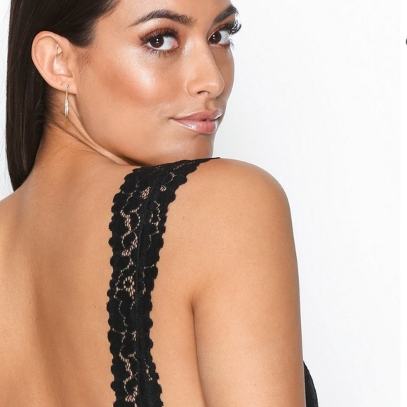 Free People Intimately Black Lace Dream Away Bralette, Brami, camisole. SM 0-4 - Picture 8 of 16